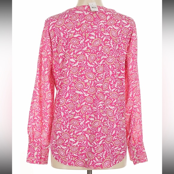 NWT Ann Taylor Size M long sleeve blouse - Picture 2 of 6